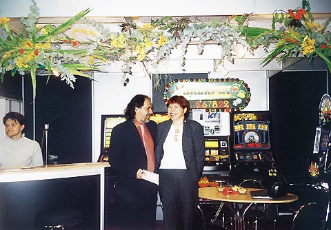 Pan Barták (COBRA)a paní Vajnerová (UNASO)