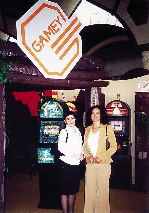 Zleva: p� Ignatov� a Slukov� s novinkou RUSH HOUR