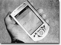  Fotografie Palmtopu IPAQ 
